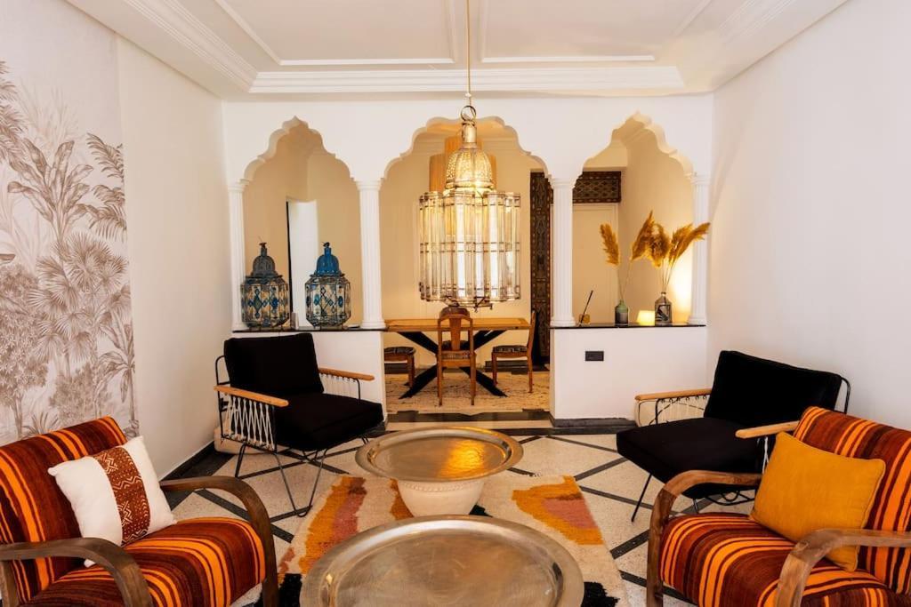 Cosy Appartement 5Min De Majorelle Marrakesh Luaran gambar